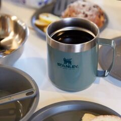 The Legendary Camp Mug Kapaklı Termos Bardak 0.35L  12oz - Hammertone Green