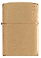 Zippo Brushed Brass Dizayn Çakmak