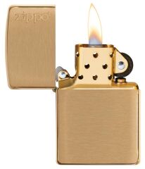 Zippo Brushed Brass Dizayn Çakmak