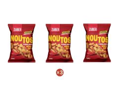 Züber Noutos Fırınlanmış Nohut Cipsi Chili 55 G (3 ADET)