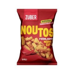 Züber Noutos Fırınlanmış Nohut Cipsi Chili 55 G (3 ADET)