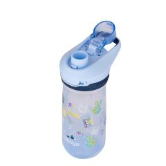 Contigo Jessie Tritan Bas İç Kapaklı Çocuk Suluğu 420ml - Turkuaz