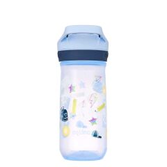 Contigo Jessie Tritan Bas İç Kapaklı Çocuk Suluğu 420ml - Turkuaz