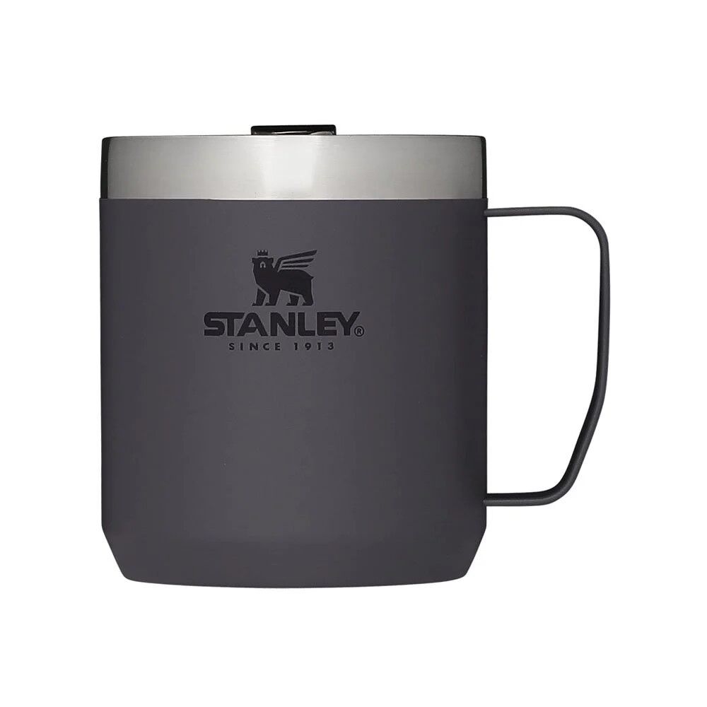 The Legendary Camp Mug Kapaklı Termos Bardak 0.35L  12oz - Charcoal