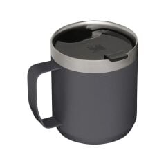 The Legendary Camp Mug Kapaklı Termos Bardak 0.35L  12oz - Charcoal