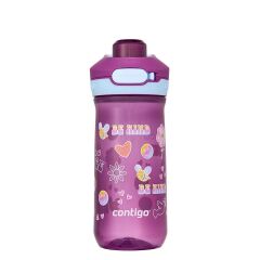 Contigo Jessie Tritan Bas İç Kapaklı Çocuk Suluğu 420ml - Pembe