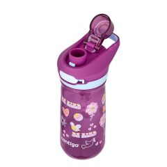 Contigo Jessie Tritan Bas İç Kapaklı Çocuk Suluğu 420ml - Pembe
