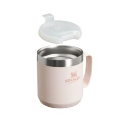 The Legendary Camp Mug Kapaklı Termos Bardak 0.35L  12oz - Rose Quartz