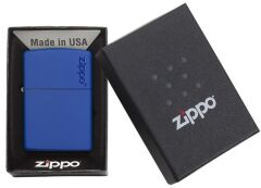 Zippo Royal Blue Logo Çakmak
