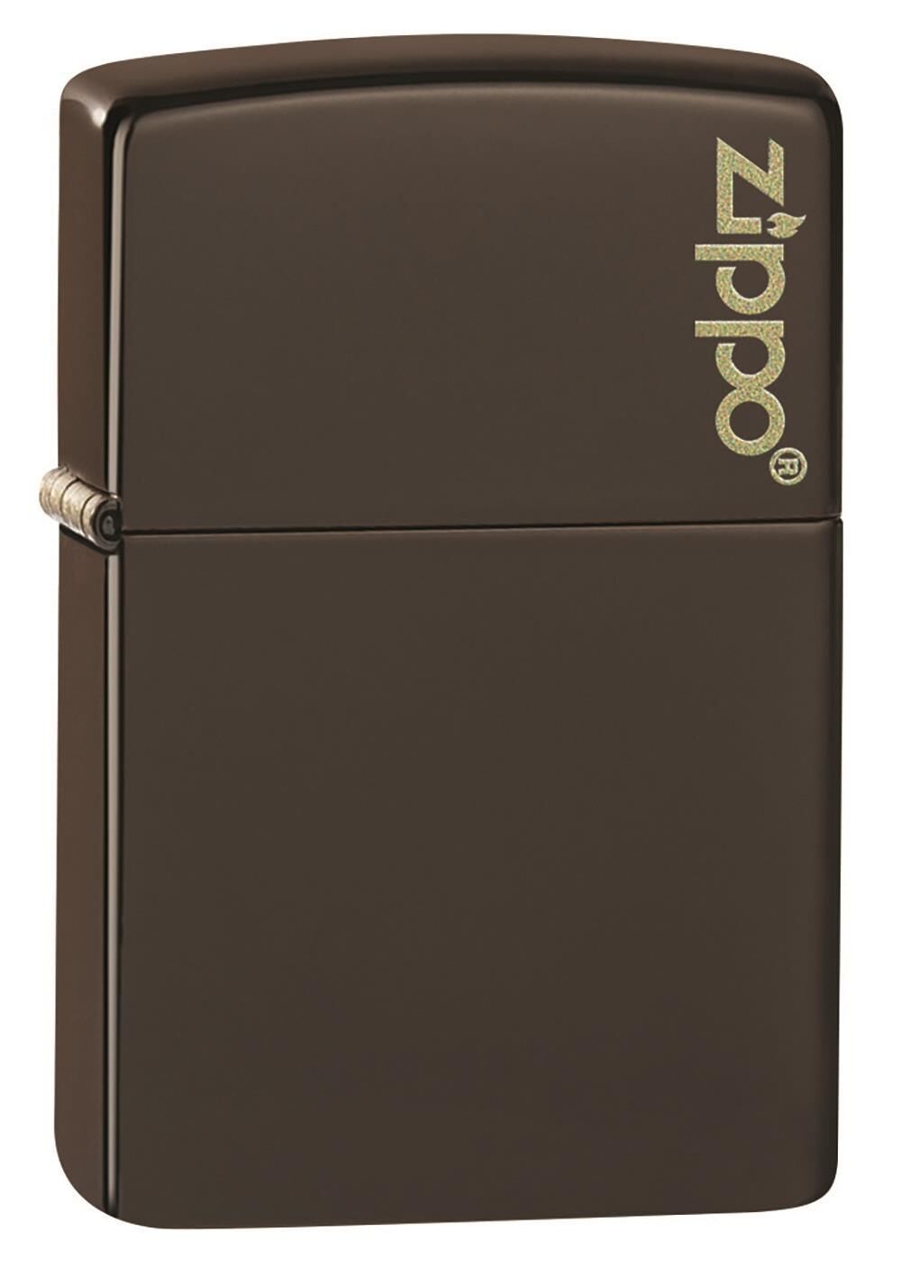 Zippo Logo Classic Brown Çakmak
