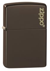 Zippo Logo Classic Brown Çakmak