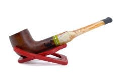 Dapper Billiard Briar (Gül Kökü) Pipo 9 mm Filtreli El Yapımı - 2440