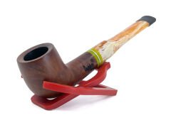Dapper Billiard Briar (Gül Kökü) Pipo 9 mm Filtreli El Yapımı - 2440