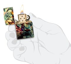 Zippo Colorful Tiger - Kaplan Dizayn Çakmak