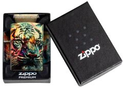 Zippo Colorful Tiger - Kaplan Dizayn Çakmak