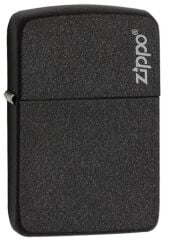 Zippo Logo 1941 Black Crackle Çakmak