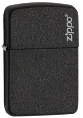 Zippo Logo 1941 Black Crackle Çakmak