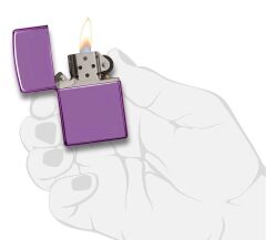 Zippo High Polished Purple Çakmak