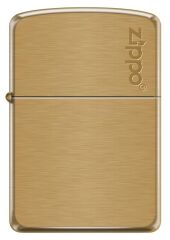 Zippo Logo 1941 Brushed Brass Çakmak