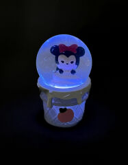 Işıklı Kar Küresi Minnie Mouse 7 cm
