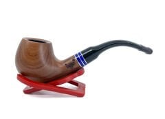 Dapper Bent Apple 9 mm Filtreli El Yapımı Pipo - 2421