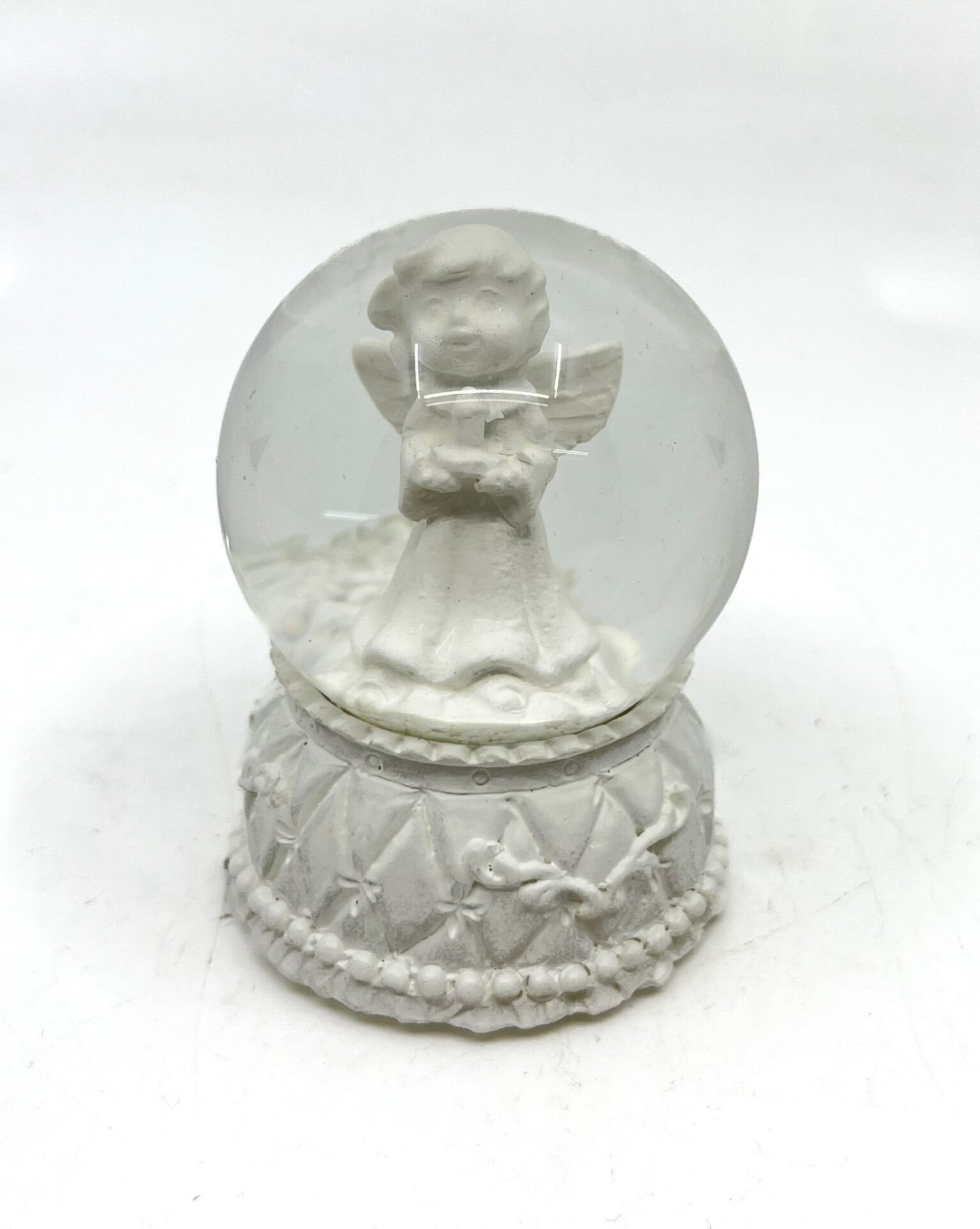 Işıklı Kar Küresi Melek 7 cm