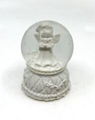 Işıklı Kar Küresi Melek 7 cm