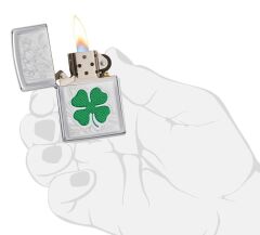 Zippo Clover High Polished Chrome Çakmak