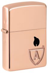 Zippo Armor Solid Copper Case - Armor Bakır Kasa Çakmak Limited Edition