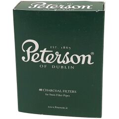 Peterson Aktif Karbon Filtre 9mm 40lı