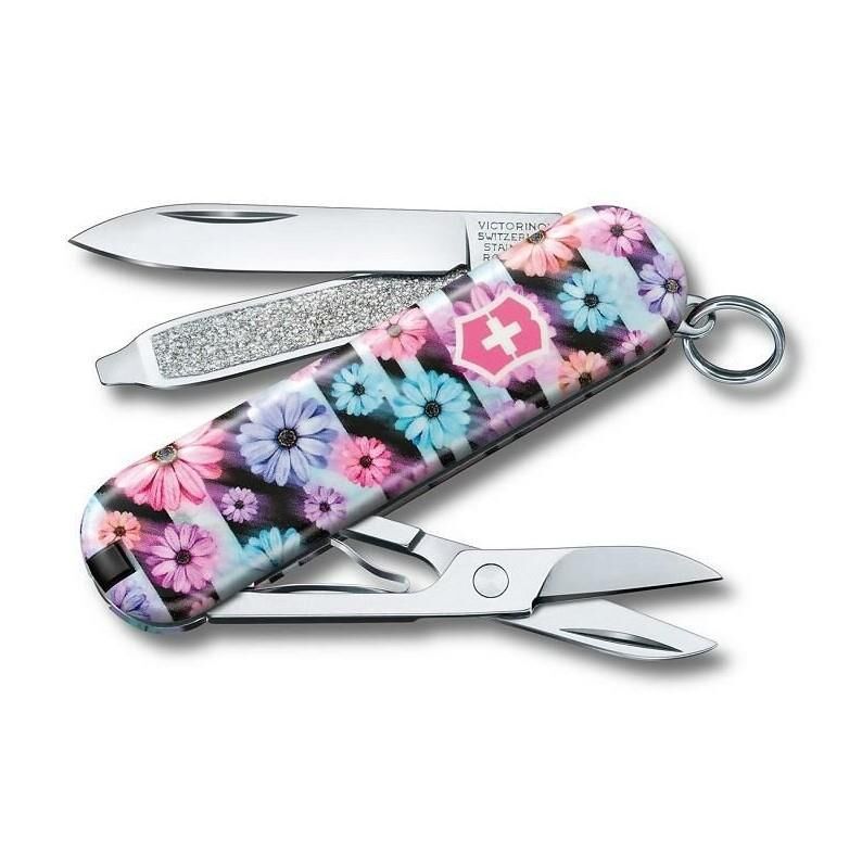 Victorinox Classic Dynamic Floral Desenli 2021 Limitli Üretim Çakı