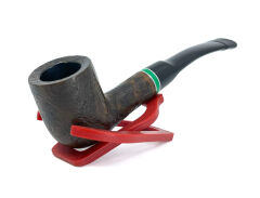 Dapper Half Bent Billiard Briar (Gül Kökü) 9 mm Filtreli El Yapımı Pipo - 2433