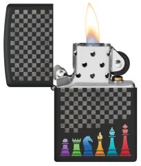 Zippo Chess Pieces Dizayn Çakmak