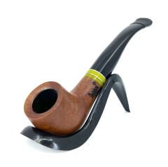 Dapper Half Bent Billiard Briar (Gül Kökü) 9 mm Filtreli El Yapımı Pipo - 2430