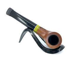 Dapper Half Bent Billiard Briar (Gül Kökü) 9 mm Filtreli El Yapımı Pipo - 2430