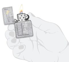 Zippo Retro Dizayn Çakmak
