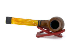 Dapper Bent Apple Briar (Gül Kökü) Pipo 9 mm Filtreli El Yapımı - 2420