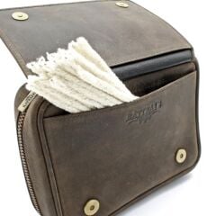 Rattray’s Peat Pipe Bag 3 Taba Deri Pipo Çantası