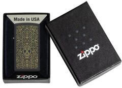 Zippo Slim Skull Filigree Dizayn Çakmak