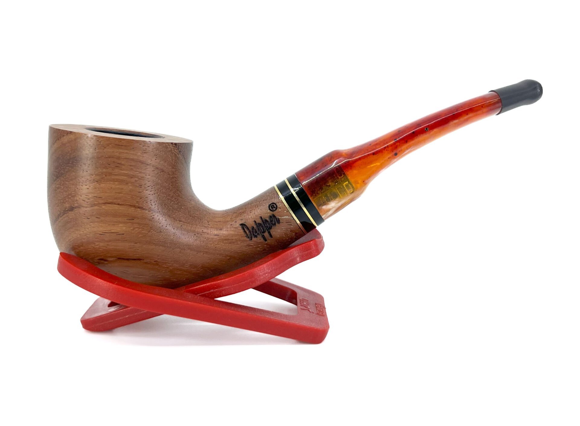 Dapper Bent Apple Erica Wood (Funda Kökü) Pipo 9 mm Filtreli El Yapımı - 2419