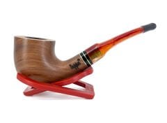 Dapper Bent Apple Erica Wood (Funda Kökü) Pipo 9 mm Filtreli El Yapımı - 2419