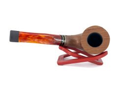 Dapper Bent Apple Erica Wood (Funda Kökü) Pipo 9 mm Filtreli El Yapımı - 2419