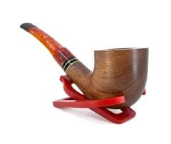 Dapper Bent Apple Erica Wood (Funda Kökü) Pipo 9 mm Filtreli El Yapımı - 2419