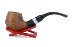 Dapper Bent Apple Erica Wood (Funda Kökü) Pipo 9 mm Filtreli El Yapımı - 2422