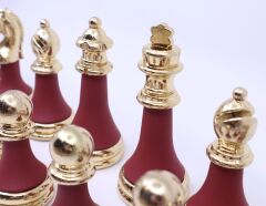 Metal Zamak Alaşım Satranç Taşı Seti