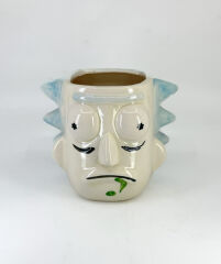 Rick and Morty Porselen Kupa Bardak - Rick