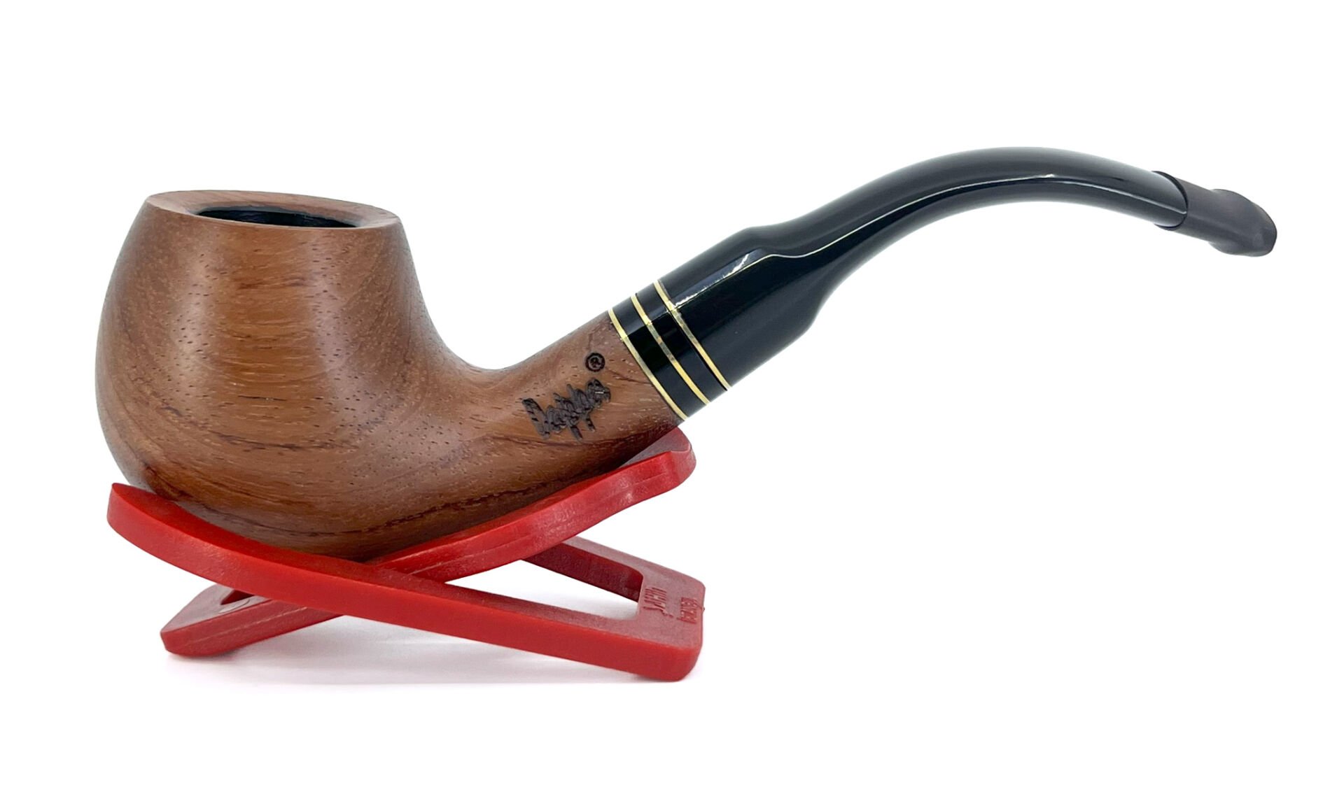 Dapper Bent Apple Erica Wood (Funda Kökü) Pipo 9 mm Filtreli El Yapımı - 2427