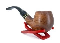 Dapper Bent Apple Erica Wood (Funda Kökü) Pipo 9 mm Filtreli El Yapımı - 2427