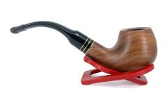 Dapper Bent Apple Erica Wood (Funda Kökü) Pipo 9 mm Filtreli El Yapımı - 2427