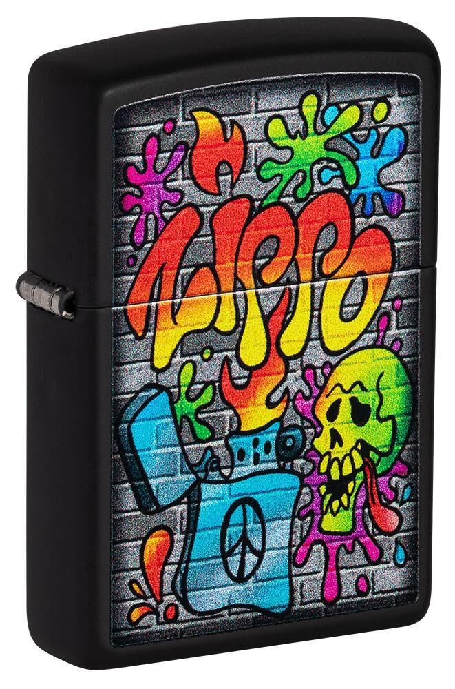 Zippo Street Art Dizayn Çakmak